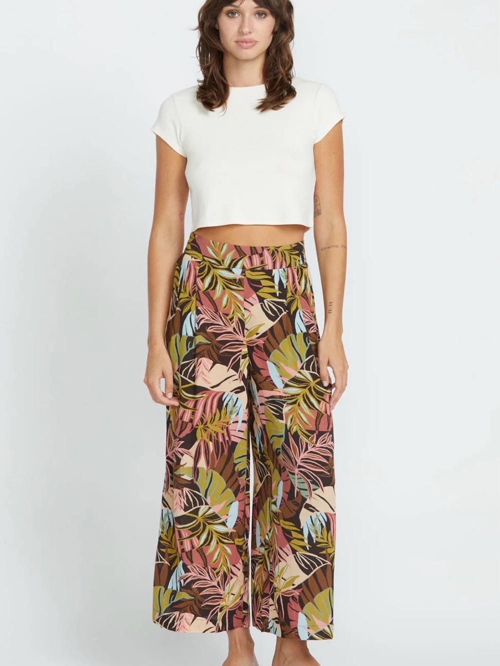 Volcom Jungle Luv Wide Leg Pants – NWT – Size M